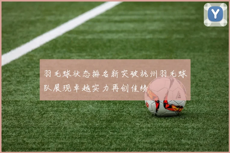 羽毛球状态排名新突破杭州羽毛球队展现卓越实力再创佳绩